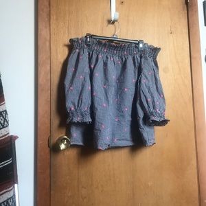 Off the shoulder top